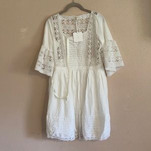 Vita Grace White Lace Dress (M/L)